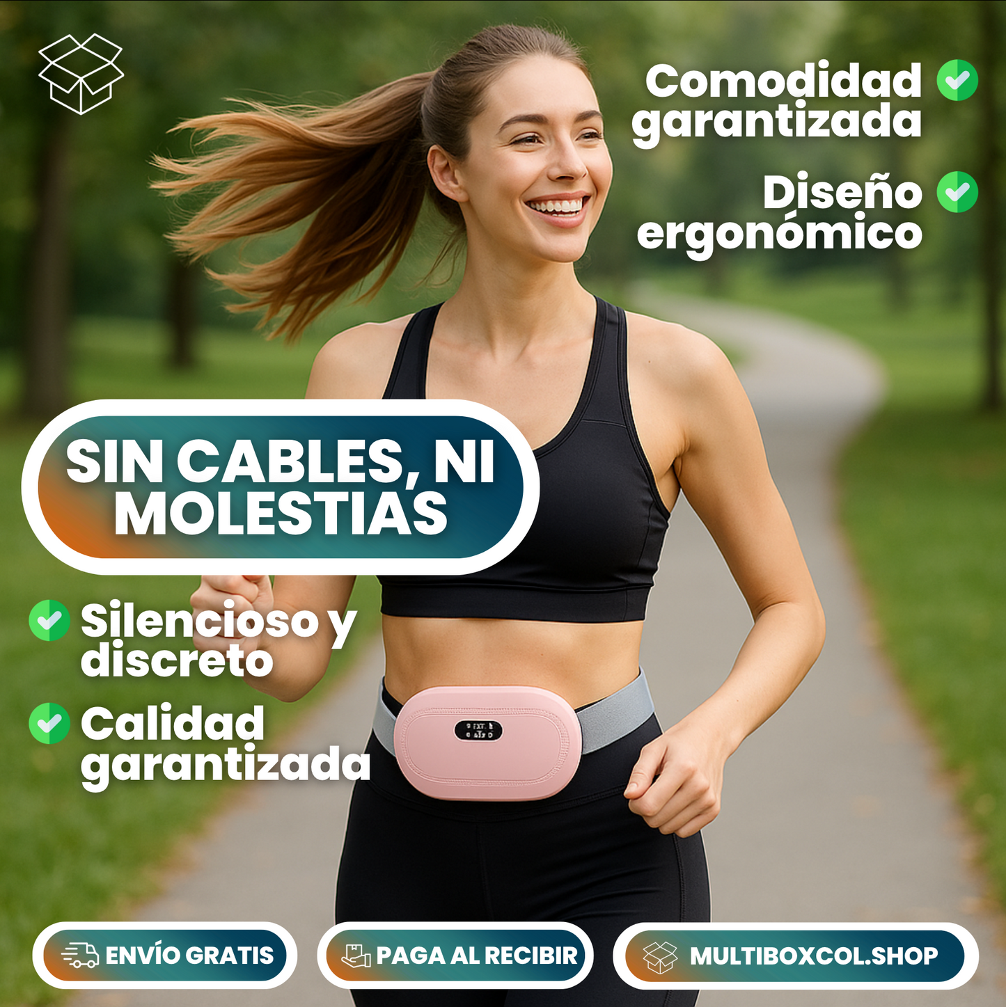 Almohadilla Térmica Menstrual - LunaComfort®